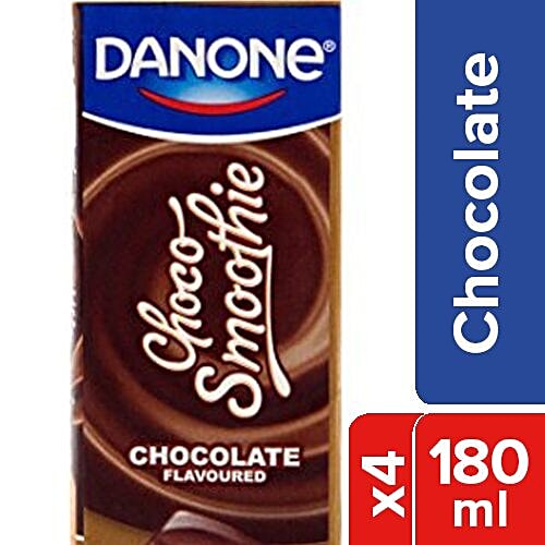 danone Smoothie - Choco, 180 ml Pack of 4 