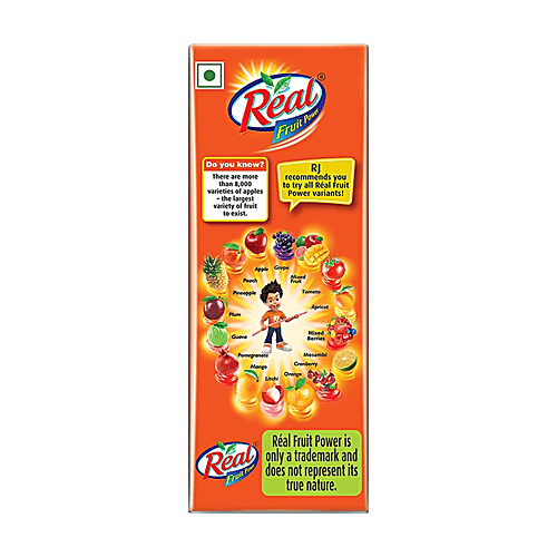 Real Apple Fruit Power Juice, 6x180 ml (Multipack) 
