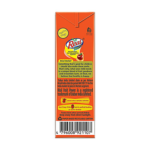 Real Apple Fruit Power Juice, 6x180 ml (Multipack) 