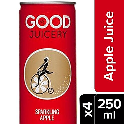 Buy Good Juicery Sparkling Apple Juice 4x250 ml (Multipack) Online at Best Price. of Rs null