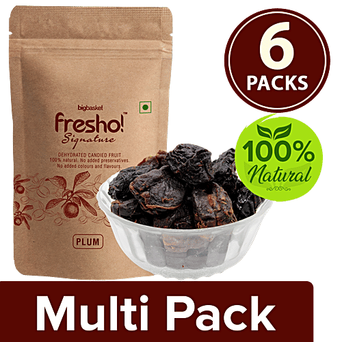 Fresho Signature Plum Dry Fruit, 6x50 g Multipack 