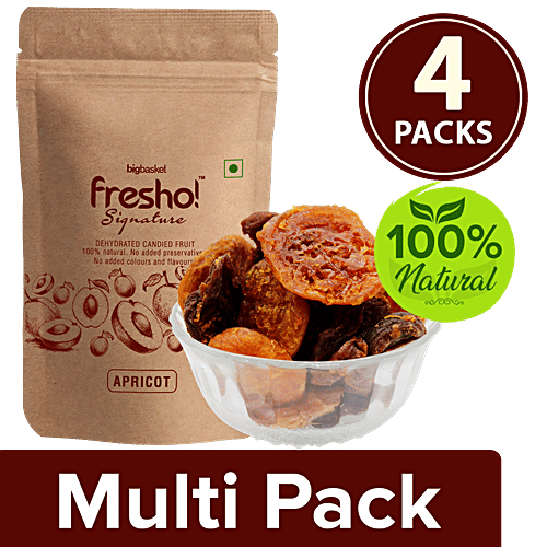 Buy Fresho Signature Apricot Dry Fruit Dehydrated 4x50 gm (Multipack