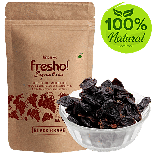Fresho Signature Black Grape Dry Fruit, 2x50 g Multipack 
