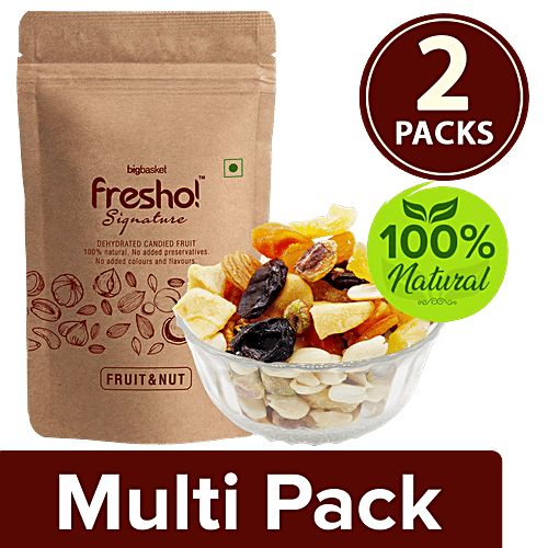 Fresho Signature Dry Fruit And Nut, 2x50 g Multipack 