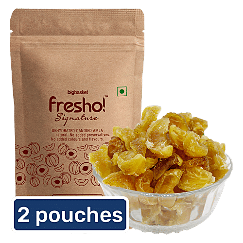 fresho! Signature Amla Dry Fruit, 2x50 g Multipack 