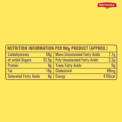 Britannia Cake - Nut & Raisin Romance, 2x150 g Multipack 