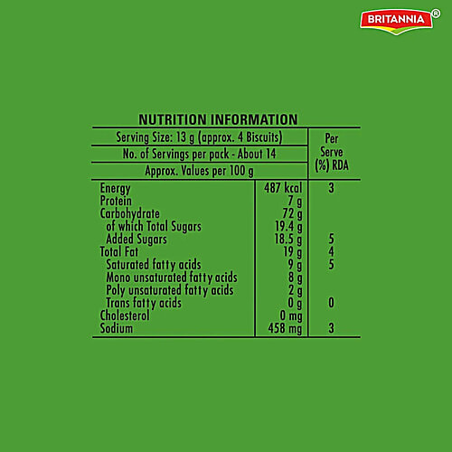 Britannia Biscuits - 50-50, 2x200 g Multipack 