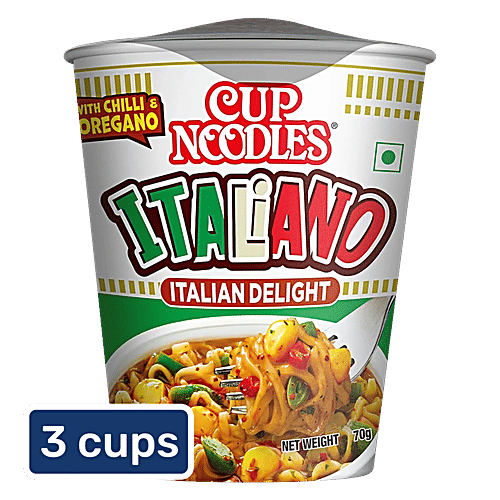 Buy Nissin Food Cup Noodles Italiano 70 Gm Online At Best Price