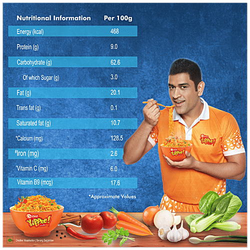 Sunfeast Yippee Noodles - Magic Masala, 3x60 g Multipack 