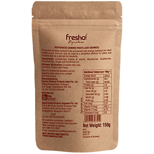 fresho! Signature Just Berries, 2x50 g Multipack 