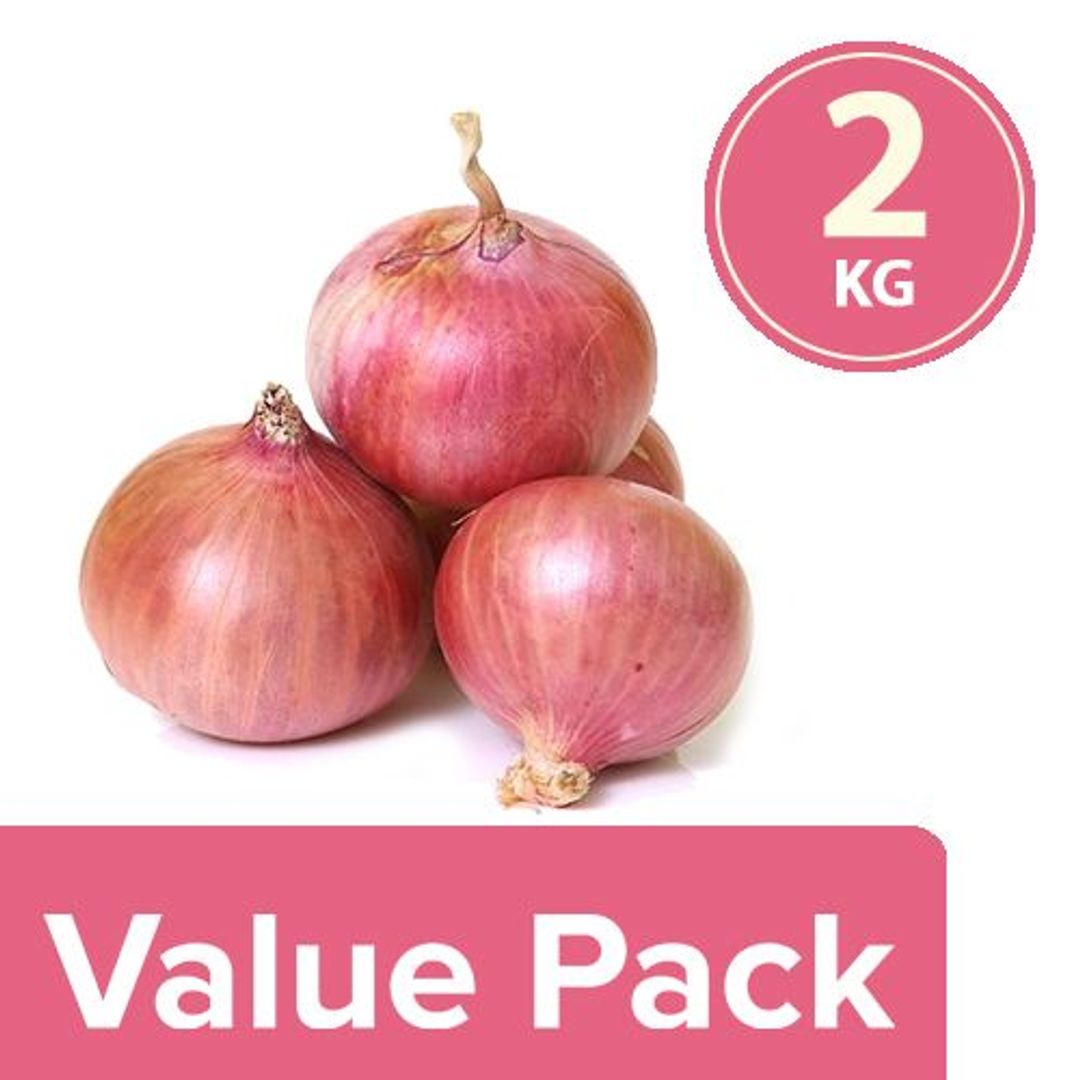 Fresho Onion, 2 kg Multipack