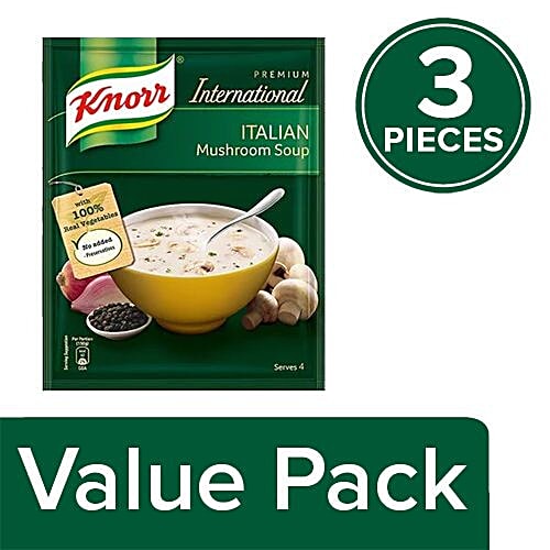 Knorr Soup - Italian Mushroom, 3x41 g Multipack 