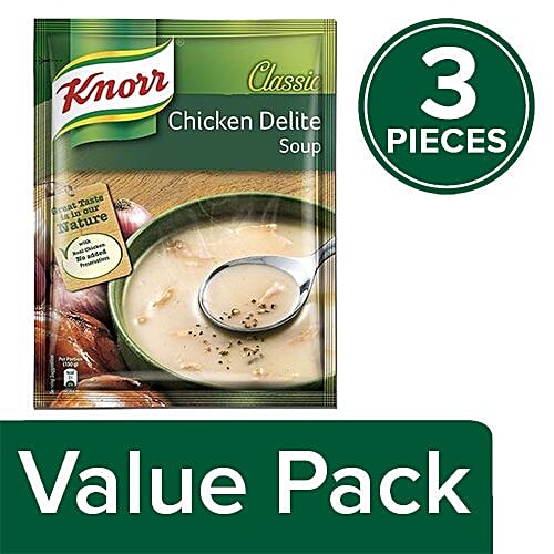 Buy Knorr Classic Chicken Delite Soup Online at Best Price bigbasket