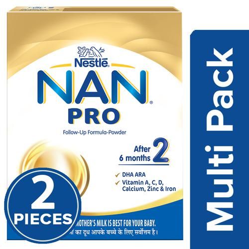 Nestle Nan Pro Stage 1 Powder, Packaging Type: Box at Rs 805/box in  Hyderabad