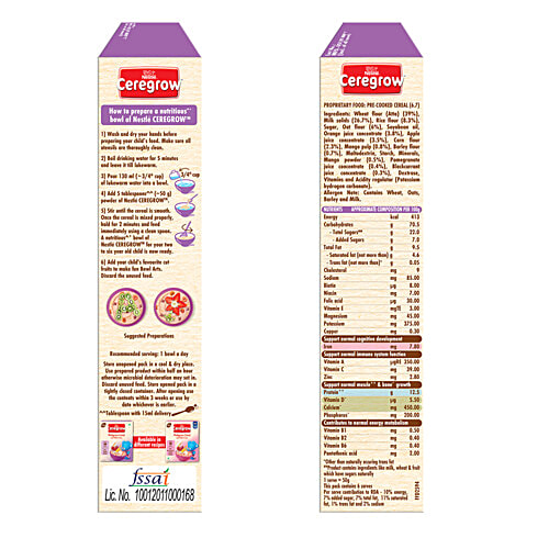 Nestle  Baby Food - Ceregrow 2x300 g Multipack, 2x300 g Multipack 