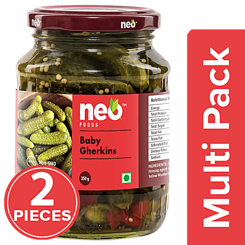 Buy Neo Gherkins Baby 2x350 gm (Multipack) Online at Best Price. of