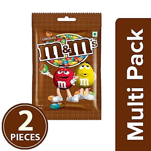M & M'S Milk Chocolate, 2x100 g (Multipack) 
