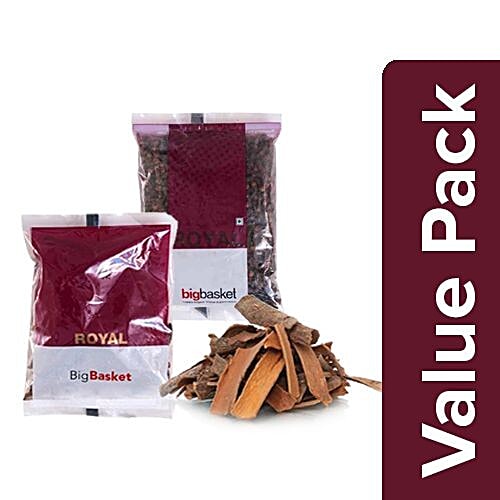 bb Royal Cassia 50 gm Pouch + Cloves/Launga 50 gm Pouch, Combo (2 Items) 