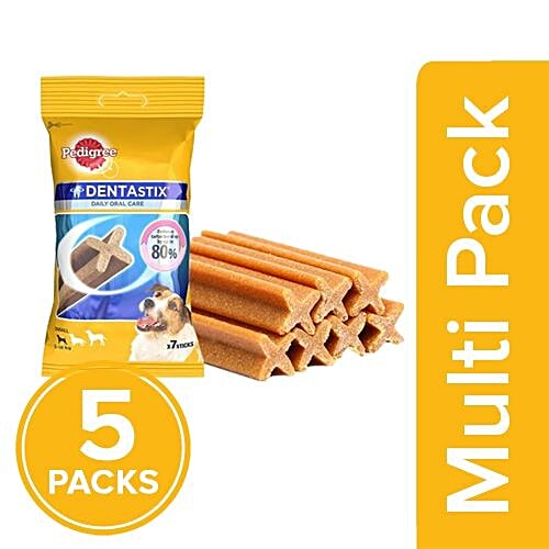 Pedigree Dentastix Dog Oral Care - Small Breed, 5x110 g (Multipack) 