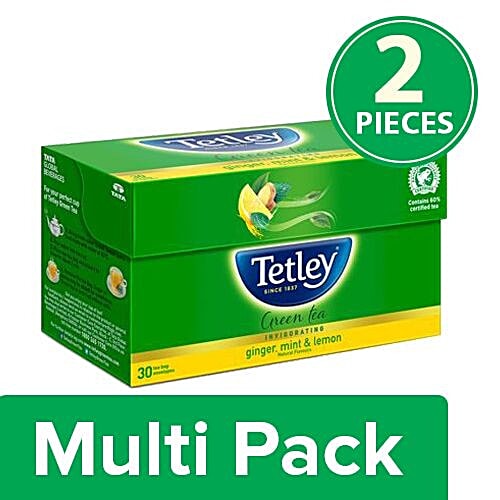 Buy Tetley Green Tea Ginger Mint Lemon Online at Best Price of Rs 280