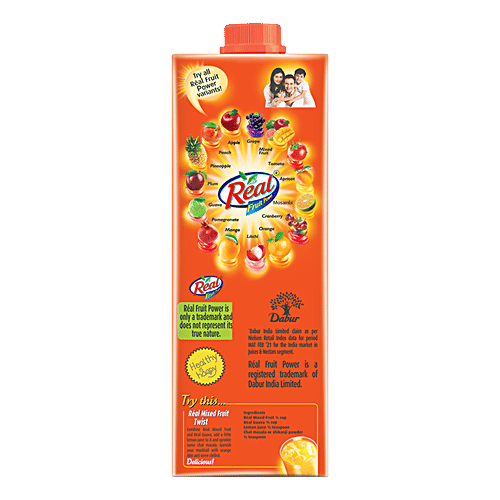 Real Fruit Power - Mixed Fruits, 2x1 L Multipack 