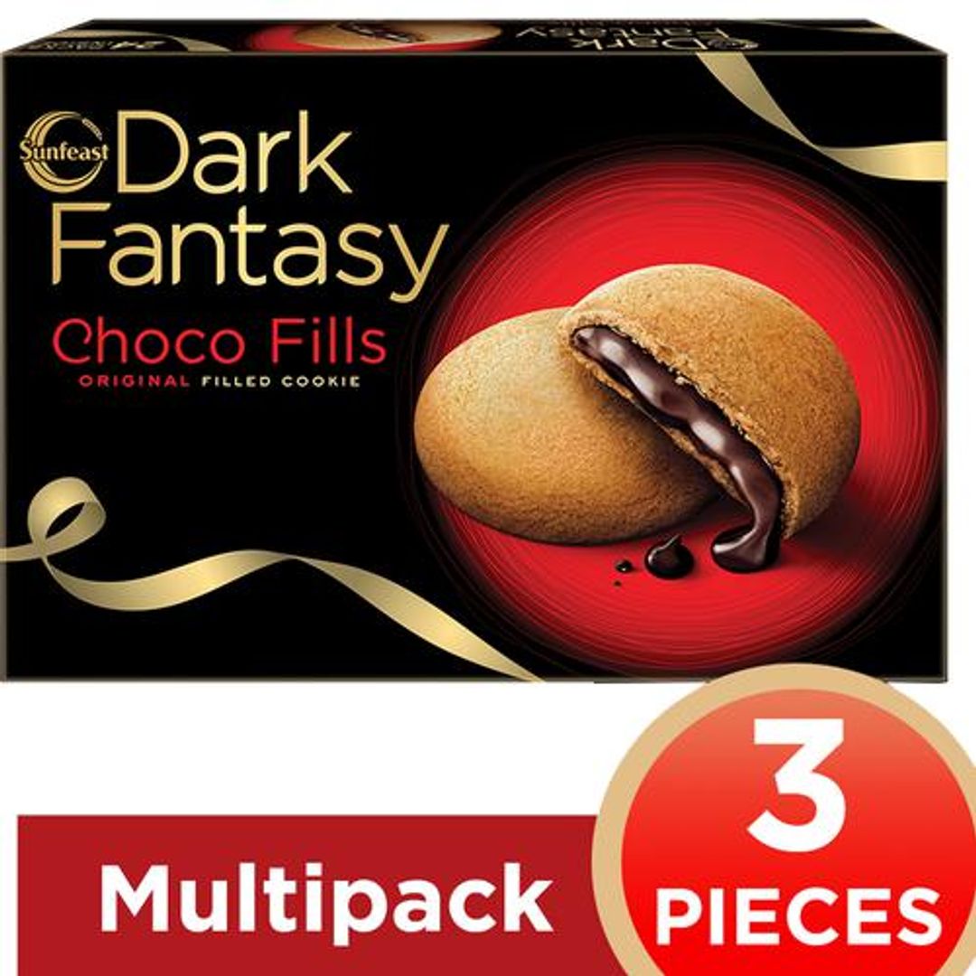 Sunfeast Dark Fantasy - Choco Fills, 3x300 g (Multipack)