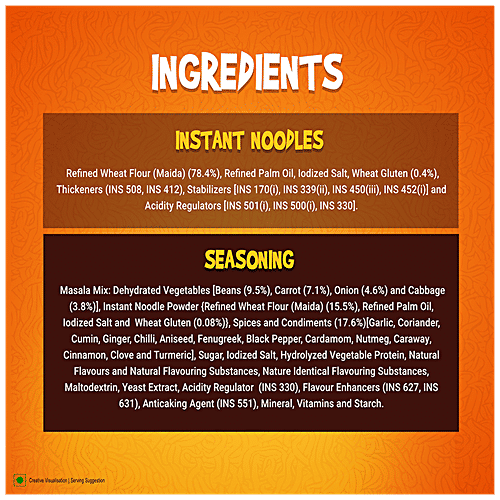 Buy Sunfeast Yippee Noodles Magic Masala 2x240 gm Online at Best