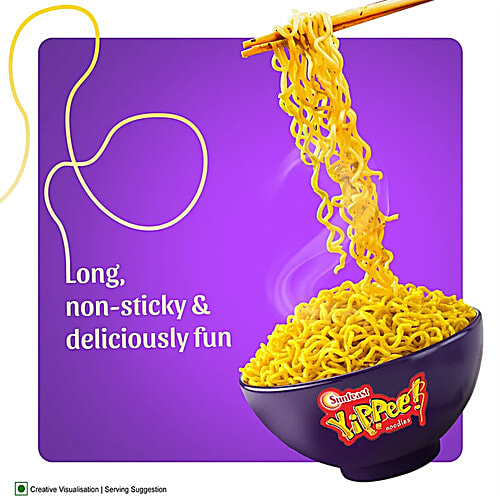 Sunfeast YiPPee Mood Masala Noodles - Family Pack, 2x280 g (Multipack) 