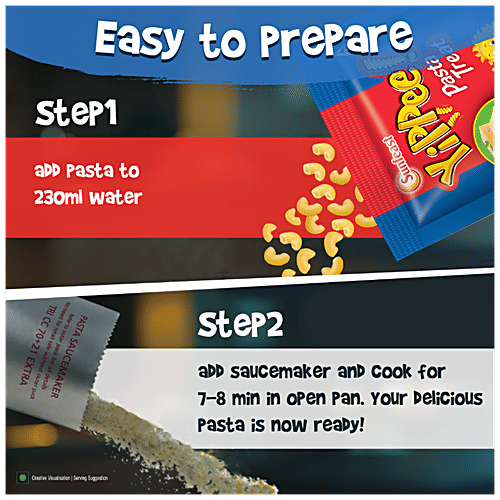 Sunfeast Pasta Treat - Cheese, 2x65 g Multipack 