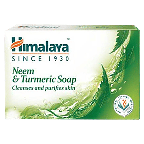 Himalaya Soap - Neem & Turmeric, 6x125 g Multipack 
