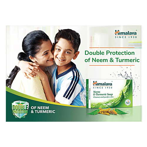 Himalaya Soap - Neem & Turmeric, 6x125 g Multipack 