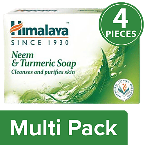 Himalaya Soap - Neem & Turmeric, 6x125 g Multipack 