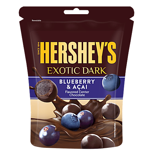 Brookside Flavored Center Chocolate - Blueberry & Acai, 2x100 g Multipack 
