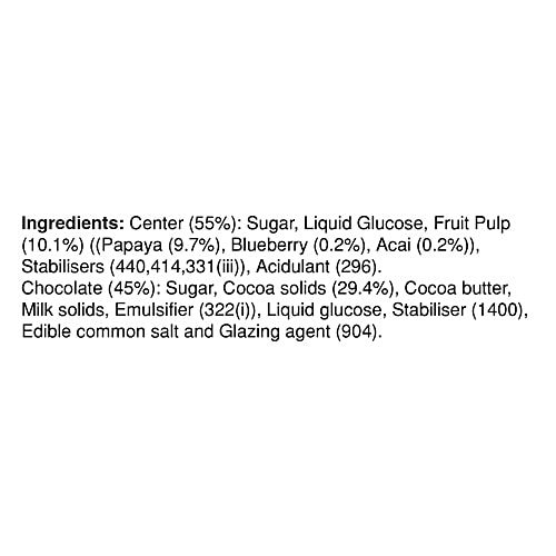 Brookside Flavored Center Chocolate - Blueberry & Acai, 3x33.3 g Multipack 