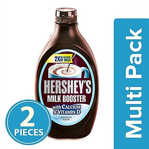Buy Hersheys Syrup Milk Booster 2x475 gm (Multipack) Online at Best