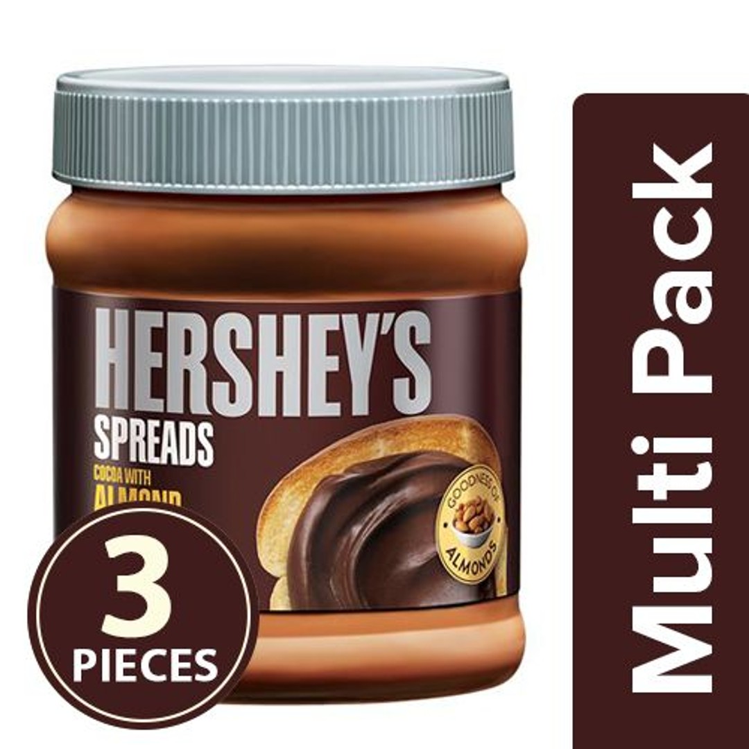 Buy Hersheys Spread Cocoa With Almond 3x135 gm (Multipack) Online at Best Price. of Rs null