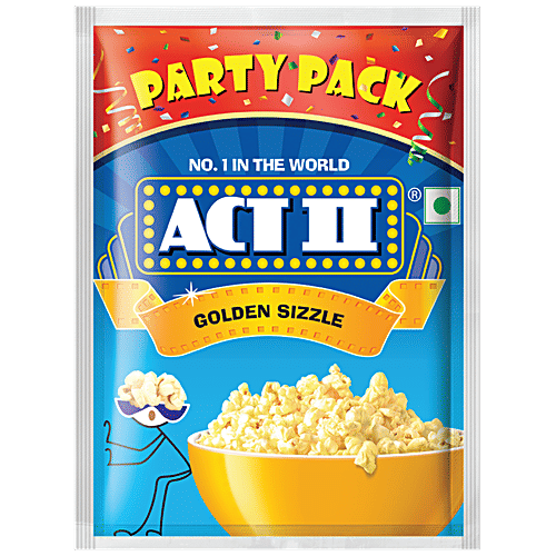 Buy ACT II Popcorn Golden Sizzle (Ipc Party Pack) Online at Best