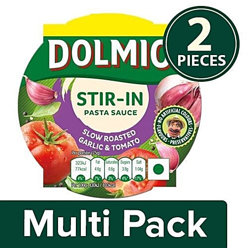 Buy Dolmio StirIn Pasta Sauce Slow Roasted Garlic & Tomato Online at