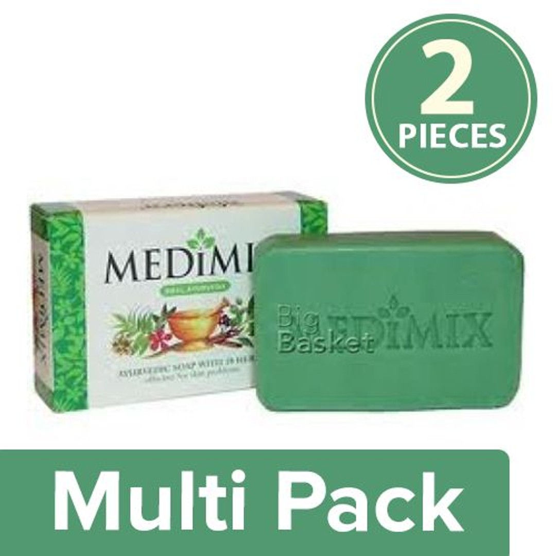 Buy Medimix Bathing Soap Ayurvedic Soap With 18 Herbs 2x125 gm