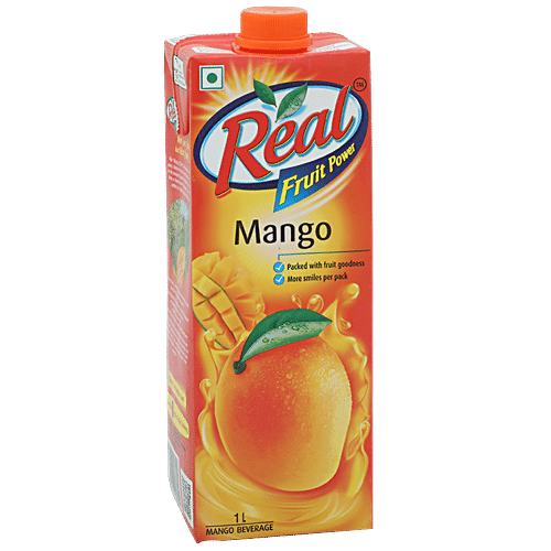 Real Fruit Power - Mango (Aam), 2x1 L Multipack 