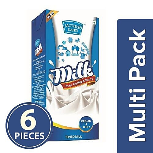 Buy Mother Dairy Toned Milk Online at Best Price of Rs 0 bigbasket