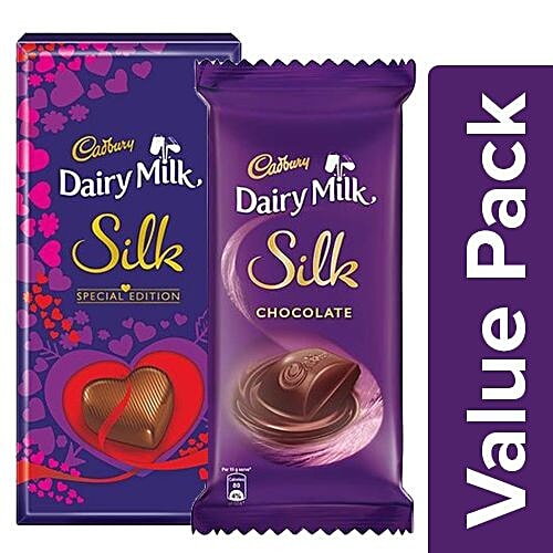 Buy Cadbury Dairy Milk Silk Chocolate Bar 150 Gm Silk Special Edition