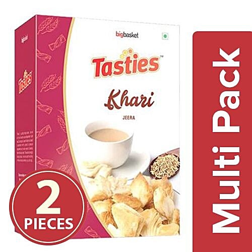 Tasties Khari - Jeera, 2x200 g Multipack 