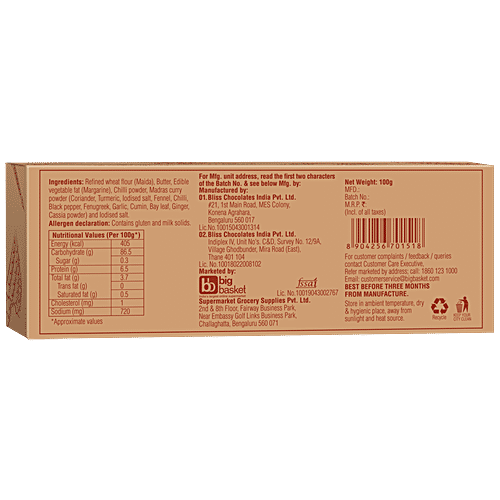 Fresho Signature Lavash - Masala, 2X100gm MultiPack 