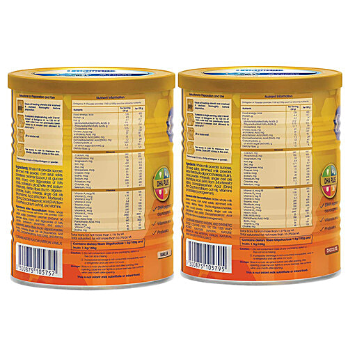 Enfagrow A+ Nutritional Milk Powder - Chocolate 400 g + Vanilla 400 g (2 Years & Above), Combo 2 Items 