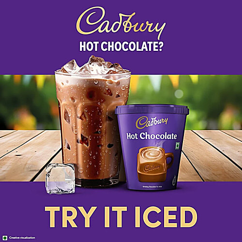 Cadbury Hot Chocolate Drink Powder Mix, 2x200 g Multipack 