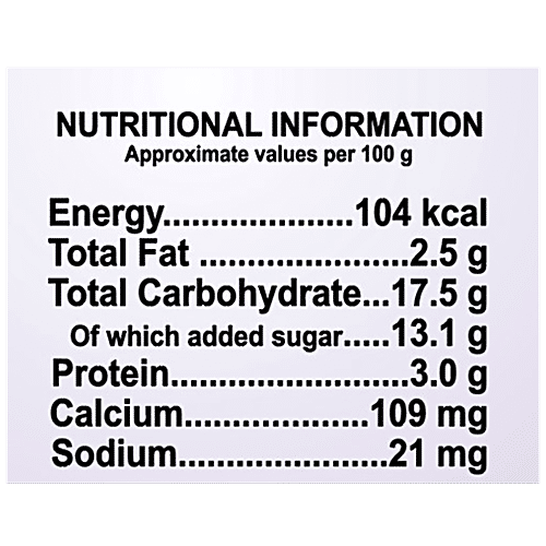 Milky Mist Fruit Yoghurt - Blueberry, 4x100 g Multipack 