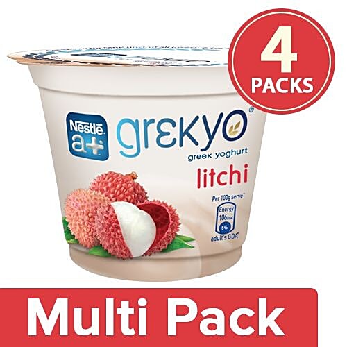 Buy Nestle A Grekyo Greek Yoghurt Litchi 100 Gm Online At Best Price