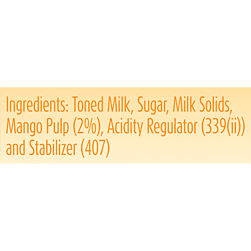 mother dairy Milk Shake - Mango Carton, 4x200 ml Multipack 