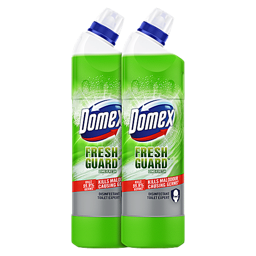 Buy Domex Toilet Cleaner Lime Fresh 2x750 ml (Multipack) Online at